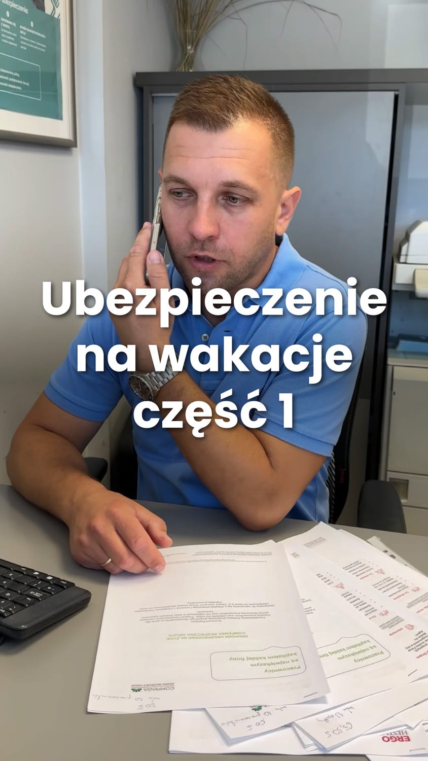 Darek ubezpieczenie na wakacje 1